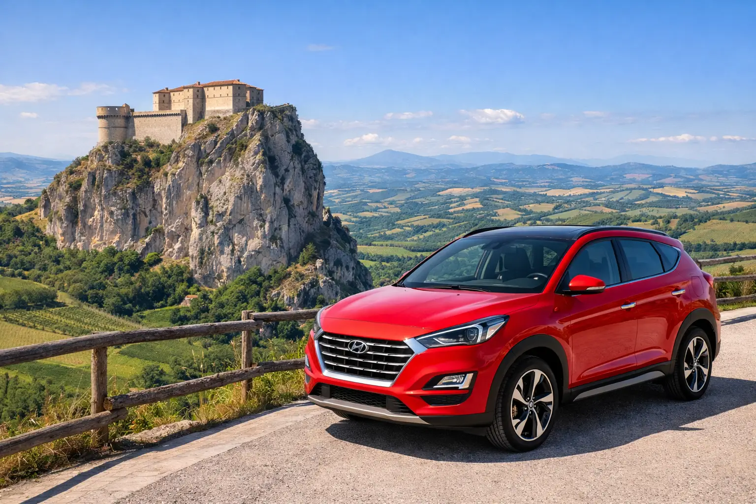 SUV a noleggio vicino Rimini